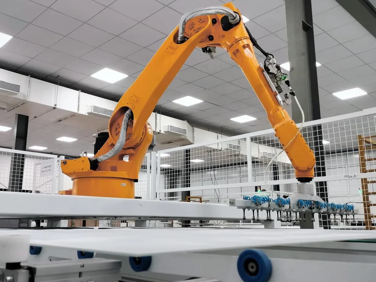 Robotic layup on the Vapi line